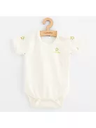 Baba Biopamut rövid ujjú body New Baby Olives