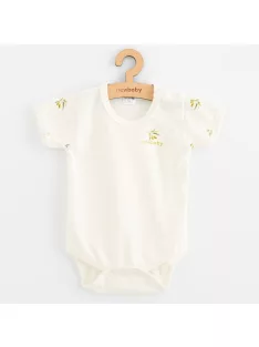 Baba Biopamut rövid ujjú body New Baby Olives