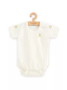 Baba Biopamut rövid ujjú body New Baby Olives