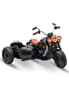 Gyermek elektromos motor SideCar Baby Mix fekete