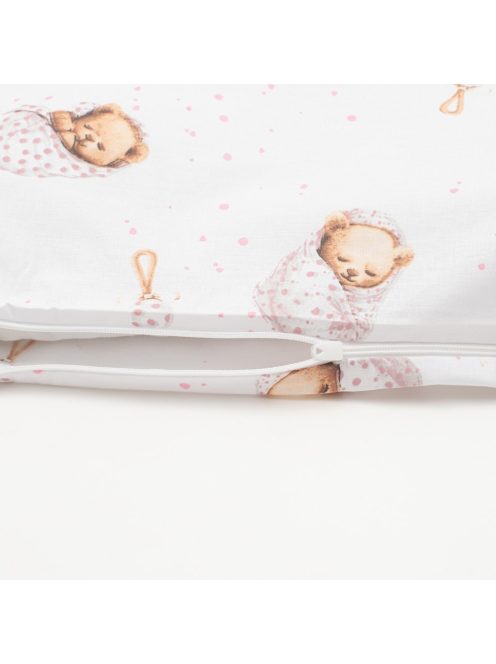 2-részes ágyneműhuzat New Baby Sweet teddy bear 90/120 cm pink