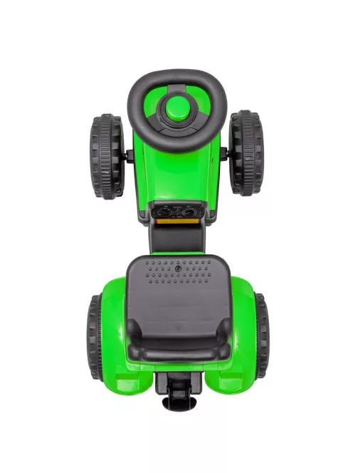 Gyermek lábbal hajtós traktor Baby Mix Benny zöld