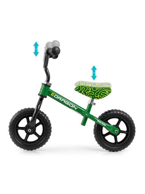 Gyerek futóbicikli Milly Mally Dragon green