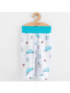 Baba lábfejes nadrág New Baby Classic II cars