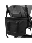 Baby Mix Lux fekete babakocsi táska