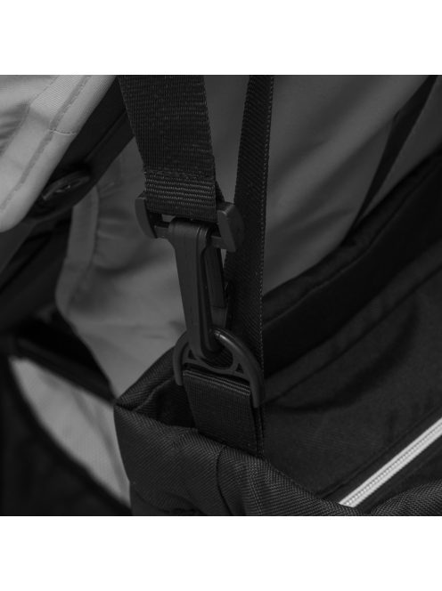 Baby Mix Lux fekete babakocsi táska