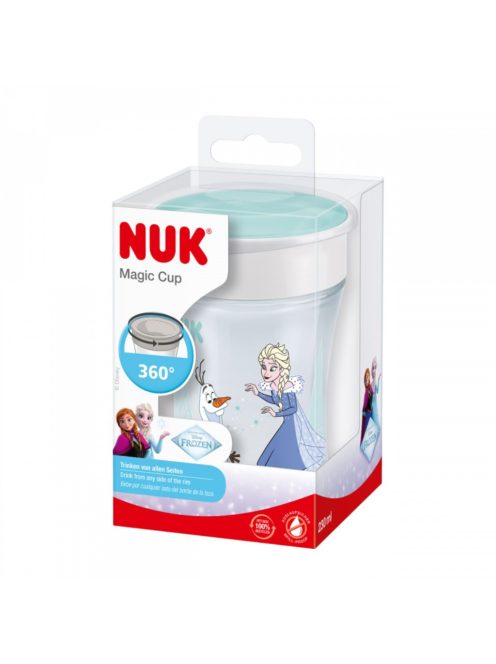 Bájos itató pohár Mini Magic NUK 360° fedéllel Frozen Elsa 230 ml