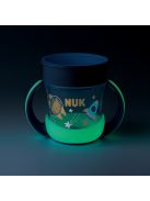 Bájos itató pohár  Mini Magic NUK Cup Night 160 ml blue