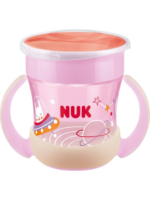 Bájos itató pohár  Mini Magic NUK Cup Night 160 ml pink