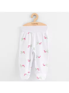 Baba lábfejes nadrág New Baby Classic II raspberry