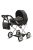 Luxus játék babakocsi New Baby COMFORT arany-fekete