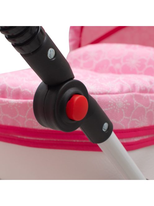 Luxus játék babakocsi New Baby COMFORT rózsaszín
