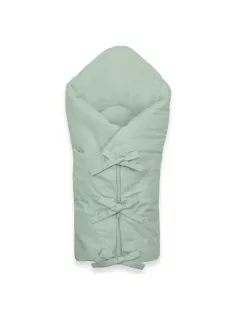 Klasszikus megkötős pólya New Baby sea green