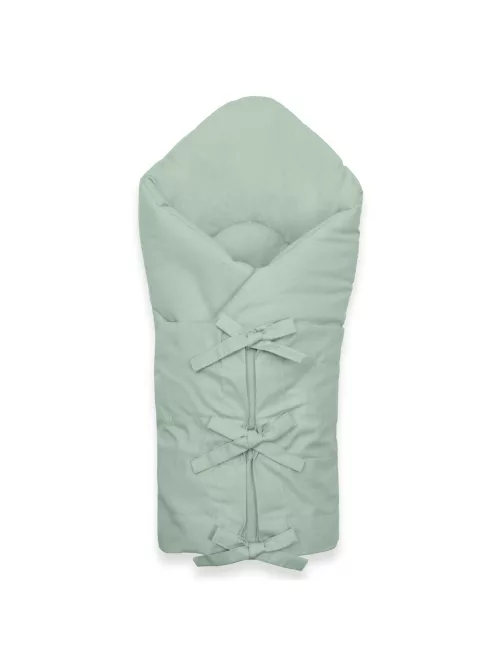 Klasszikus megkötős pólya New Baby sea green