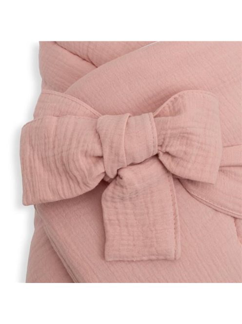 Muszlin megkötős pólya New Baby old pink