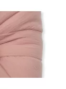 Muszlin megkötős pólya New Baby old pink