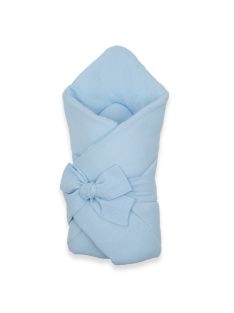 Muszlin megkötős pólya New Baby blue
