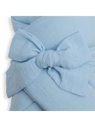 Muszlin megkötős pólya New Baby blue