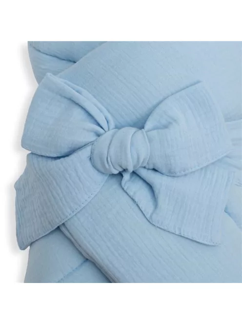 Muszlin megkötős pólya New Baby blue