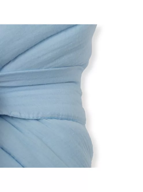 Muszlin megkötős pólya New Baby blue