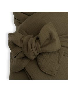 Muszlin megkötős pólya New Baby olive