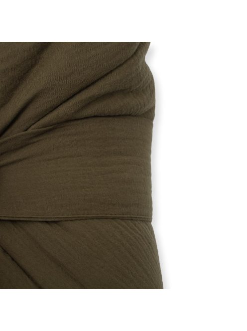 Muszlin megkötős pólya New Baby olive