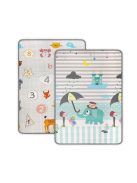 Kétoldalas habszivacs alátét Milly Mally Kinder  Digits and Elephant  178x120 cm