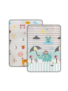   Kétoldalas habszivacs alátét Milly Mally Kinder  Digits and Elephant  178x120 cm