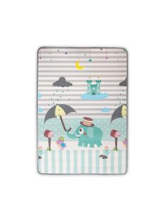   Kétoldalas habszivacs alátét Milly Mally Kinder  Digits and Elephant  178x120 cm