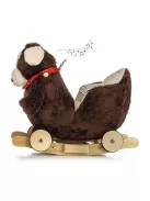 Ringató kutya dallammal és kerekekkel Milly Mally Polly Plus Barna kutya