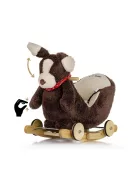 Ringató kutya dallammal és kerekekkel Milly Mally Polly Plus Barna kutya