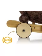 Ringató kutya dallammal és kerekekkel Milly Mally Polly Plus Barna kutya