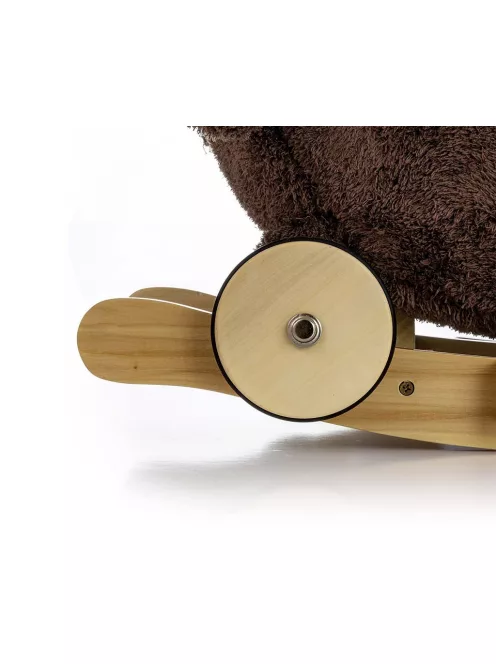 Ringató kutya dallammal és kerekekkel Milly Mally Polly Plus Barna kutya