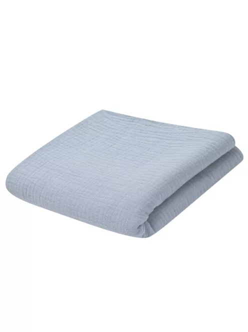 Muszlin gyermek pléd New Baby 70x100 cm grey