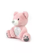 Plüss szundibarát maci projektorral Milly Mally Bear pink