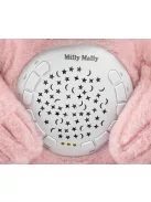 Plüss szundibarát maci projektorral Milly Mally Bear pink