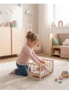Fa babaágy-bölcső ágyneművel Baby Mix