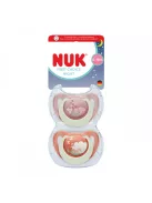 Baba cumi  NUK First Choice Night 6-18m 2 db Bunny/Sheep