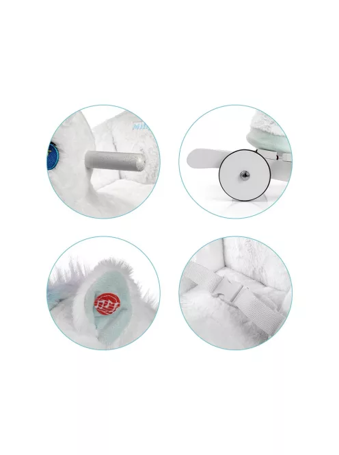 Ringató hinaló dallammal és kerekekkel Milly Mally Polly Unikornis