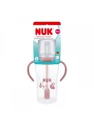 NUK Perfect Match tanuló cumisüveg szívószállal BEAR 260 ml