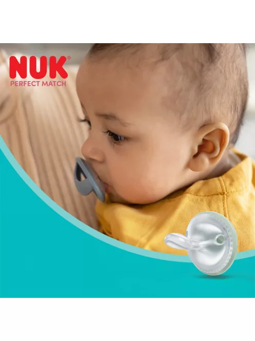 Baba cumi  NUK Perfect Match 0-6m 2 db green/blue