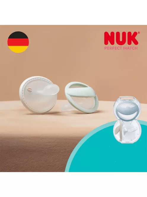 Baba cumi  NUK Perfect Match 0-6m 2 db green/blue