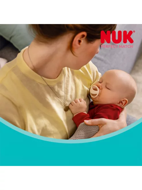 Baba cumi  NUK Perfect Match 0-6m 2 db green/blue
