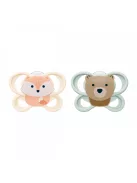Baba cumi  NUK Perfect Match Air FOX/BEAR 0-2m 2db box