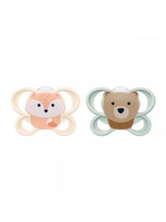 Baba cumi  NUK Perfect Match Air FOX/BEAR 0-2m 2db box