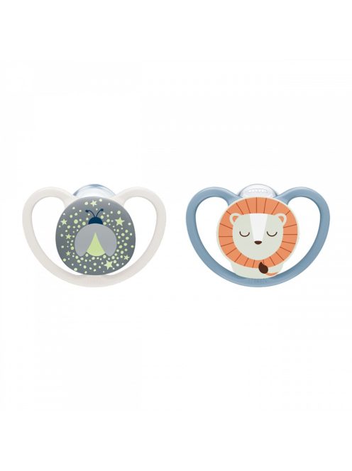 Baba cumi  NUK Perfect Match Air Night FIREFLY/LION 0-6m 2db