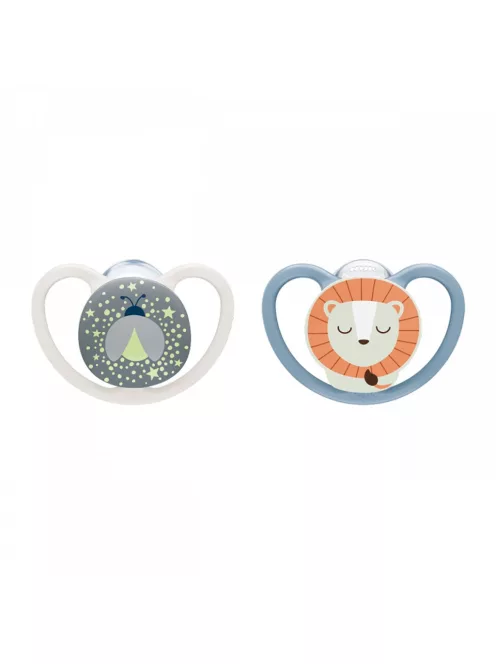 Baba cumi  NUK Perfect Match Air Night FIREFLY/LION 0-6m 2db
