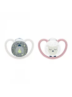   Baba cumi  NUK Perfect Match Air Night FIREFLY/SHEEP 0-6m 2db