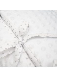Luxus megkötős pólya Minka New Baby fehér 75x75 cm