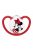 Baba cumi NUK Perfect Match Air Disney Mickey Mouse  0–6 hónapos red